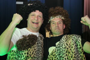 Die DJ's Heiko und Daniel hatten sichtlich auch ihren Spaß in der Tornhall