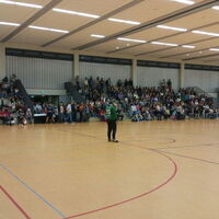 Gut besucht war die Büttelborner Sporthalle am Kerwefreitag