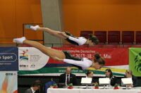 Melissa Baitinger (vorne) und Vivien Disser