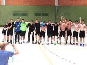 Aufstieg in die Oberliga: die männliche B-Jugend der JSG