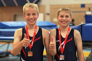 Gold und Silber für Louis Behre und Lars Erik Westermann