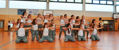 Die Gruppe Lunatics beim Turnier in Büttelborn