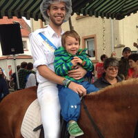 Max und Max freuen sich auf die Nachkerb, wobei sich Max sicherlich etwas mehr freut, als Max.