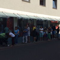 Kurz vor neun Uhr beim Sporttreff