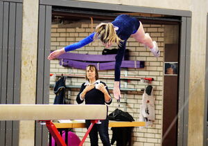 Abgang am Balken von Felicia