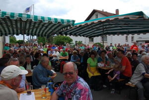 Großer Andrang herrschte vor der Tornhall