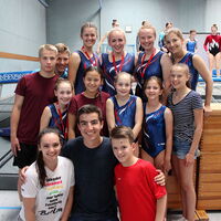 Die Trampolin am Turnfest