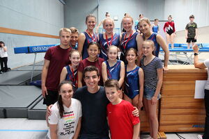 Die Trampolin am Turnfest