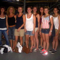 Ina Kraus, Maike Rothmann, Karin Dilling, Jana Dilling, Julia Führer, Alica Rothmann, Laura Dilling und Fenja Mäßling