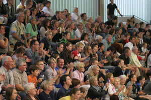Volles Haus bei der DM 2011 in Büttelborn - mit einem Drittel davon am 25.4. wären wir hellauf begeistert