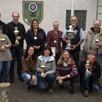 Siegerehrung beim Ortspokalschießen 2013