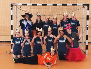 Die weibliche D-Jugend wird Meister der Bezirksliga Nord