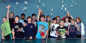 Die Tischtennis-Jugend im Jahr 2013
