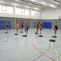 Die Trampoliner auf den Aerosteps mit Mareike Witusch