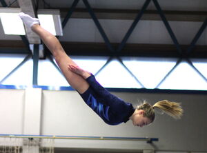 Laura Dilling siegte mit ihrem Team gegen den TV Nieder-Beerbach