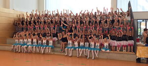 Beeindruckendes Bild unserer Tanzgruppen