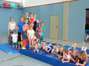 Ein Teil der Handball-Minis