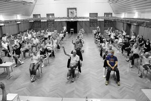 Der Moment, wo Du weißt, dass gleich Dein großer Auftritt kommt...