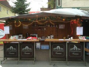 Der Stand der FGS kurz vor der Eröffnung im letzten Jahr