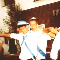 Kerwevadder Kai Friedmann rockte 2002 die Kerb