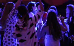 Ausgelassen feierten die Teenies in der Tornhall