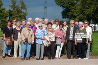 Gruppenfoto beim Ausflug 2012