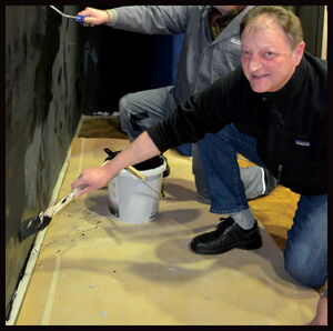 Unser Hans - wenn es was zu schaffen gab, war er da